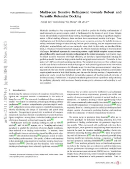 Multi-scale Iterative Refinement towards Robust and Versatile Molecular
  Docking