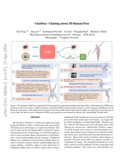 ChatPose: Chatting about 3D Human Pose