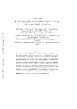TrafficMOT: A Challenging Dataset for Multi-Object Tracking in Complex
  Traffic Scenarios