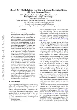 zrLLM: Zero-Shot Relational Learning on Temporal Knowledge Graphs with
  Large Language Models