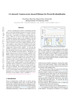CA-Jaccard: Camera-aware Jaccard Distance for Person Re-identification