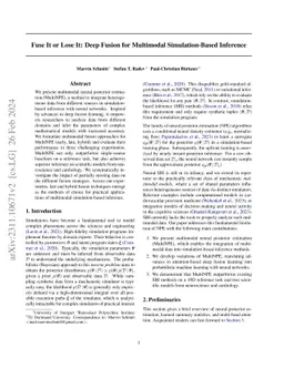 Fuse It or Lose It: Deep Fusion for Multimodal Simulation-Based
  Inference