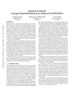 Dazed & Confused: A Large-Scale Real-World User Study of reCAPTCHAv2