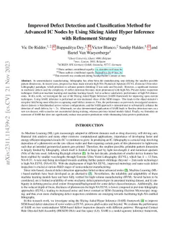 Improved Defect Detection and Classification Method for Advanced IC
  Nodes by Using Slicing Aided Hyper Inference with Refinement Strategy