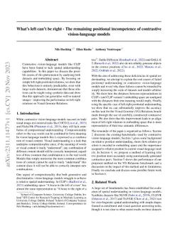 What's left can't be right -- The remaining positional incompetence of
  contrastive vision-language models