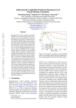 Addressing the Length Bias Problem in Document-Level Neural Machine
  Translation
