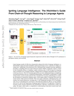 Igniting Language Intelligence: The Hitchhiker's Guide From
  Chain-of-Thought Reasoning to Language Agents