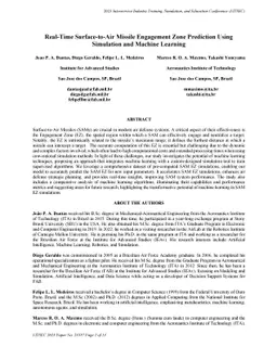 Real-Time Surface-to-Air Missile Engagement Zone Prediction Using
  Simulation and Machine Learning