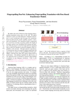 Fingerspelling PoseNet: Enhancing Fingerspelling Translation with
  Pose-Based Transformer Models