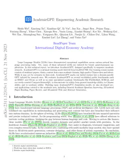 AcademicGPT: Empowering Academic Research