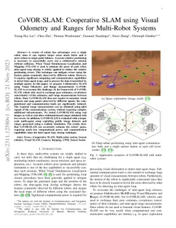 CoVOR-SLAM: Cooperative SLAM using Visual Odometry and Ranges for
  Multi-Robot Systems