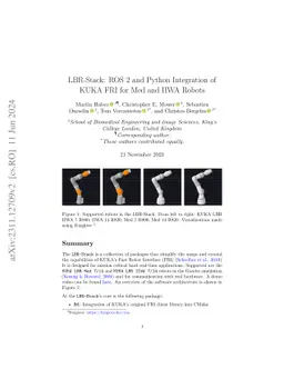 LBR-Stack: ROS 2 and Python Integration of KUKA FRI for Med and IIWA
  Robots