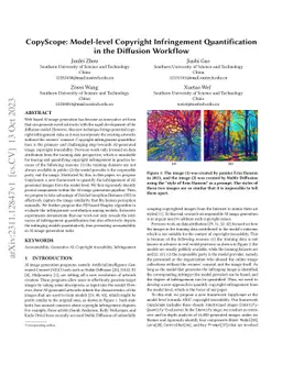 CopyScope: Model-level Copyright Infringement Quantification in the
  Diffusion Workflow