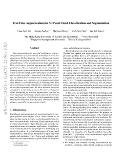 Test-Time Augmentation for 3D Point Cloud Classification and
  Segmentation