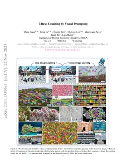 T-Rex: Counting by Visual Prompting