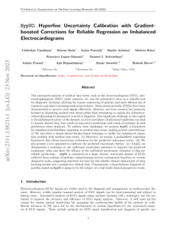 HypUC: Hyperfine Uncertainty Calibration with Gradient-boosted
  Corrections for Reliable Regression on Imbalanced Electrocardiograms