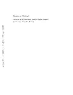 Adversarial defense based on distribution transfer