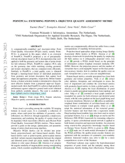PointPCA+: Extending PointPCA objective quality assessment metric