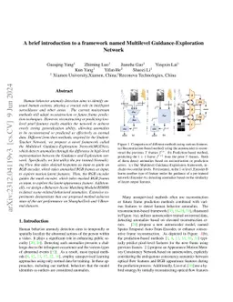 A brief introduction to a framework named Multilevel
  Guidance-Exploration Network