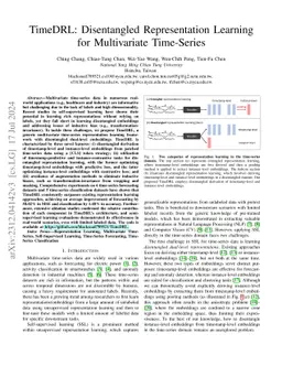 TimeDRL: Disentangled Representation Learning for Multivariate
  Time-Series
