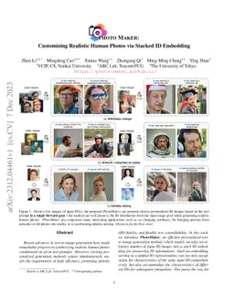 PhotoMaker: Customizing Realistic Human Photos via Stacked ID Embedding