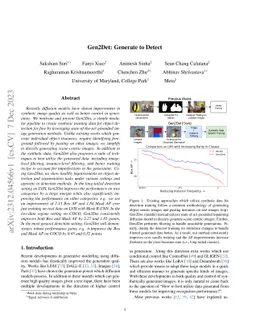 Gen2Det: Generate to Detect