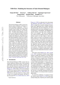 TOD-Flow: Modeling the Structure of Task-Oriented Dialogues