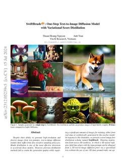 SwiftBrush: One-Step Text-to-Image Diffusion Model with Variational
  Score Distillation