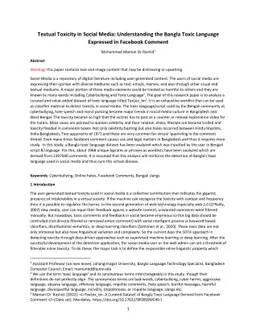 Textual Toxicity in Social Media: Understanding the Bangla Toxic
  Language Expressed in Facebook Comment