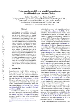 Understanding the Effect of Model Compression on Social Bias in Large
  Language Models