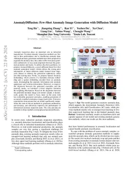 AnomalyDiffusion: Few-Shot Anomaly Image Generation with Diffusion Model