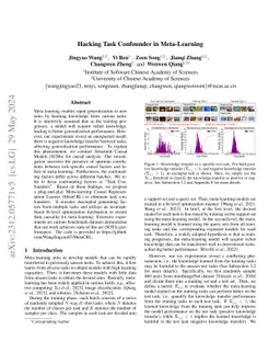Hacking Task Confounder in Meta-Learning