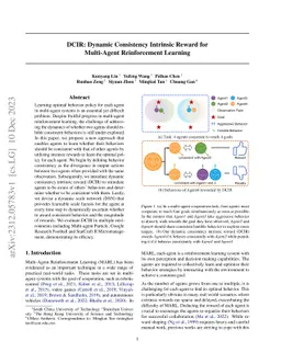 DCIR: Dynamic Consistency Intrinsic Reward for Multi-Agent Reinforcement
  Learning