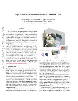 SuperPrimitive: Scene Reconstruction at a Primitive Level
