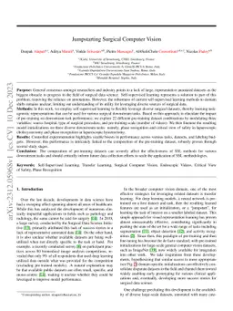 Jumpstarting Surgical Computer Vision