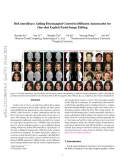 DisControlFace: Disentangled Control for Personalized Facial Image
  Editing