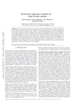 Structured state-space models are deep Wiener models