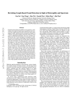 Revisiting Graph-Based Fraud Detection in Sight of Heterophily and
  Spectrum