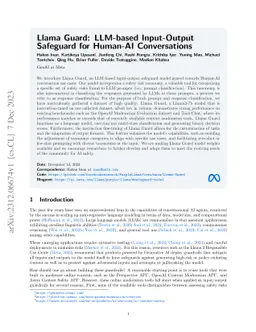 Llama Guard: LLM-based Input-Output Safeguard for Human-AI Conversations