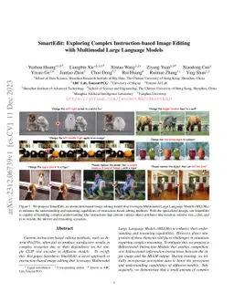 SmartEdit: Exploring Complex Instruction-based Image Editing with
  Multimodal Large Language Models