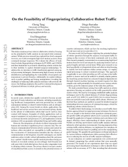 On the Feasibility of Fingerprinting Collaborative Robot Network Traffic