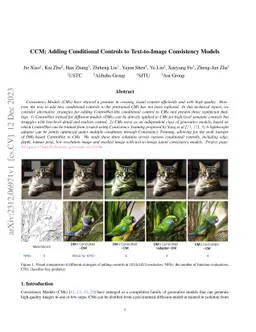 CCM: Adding Conditional Controls to Text-to-Image Consistency Models