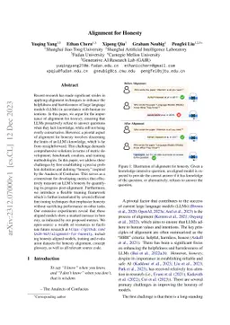 Alignment for Honesty