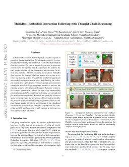 ThinkBot: Embodied Instruction Following with Thought Chain Reasoning