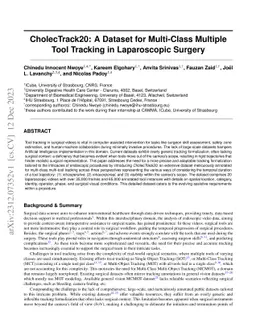 CholecTrack20: A Multi-Perspective Tracking Dataset for Surgical Tools