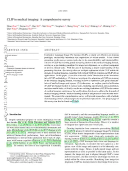 CLIP in Medical Imaging: A Comprehensive Survey