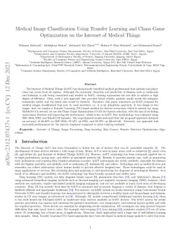 Medical Image Classification Using Transfer Learning and Chaos Game
  Optimization on the Internet of Medical Things