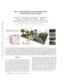 MP5: A Multi-modal Open-ended Embodied System in Minecraft via Active
  Perception