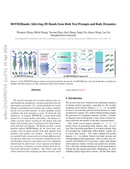 BOTH2Hands: Inferring 3D Hands from Both Text Prompts and Body Dynamics