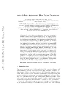 auto-sktime: Automated Time Series Forecasting